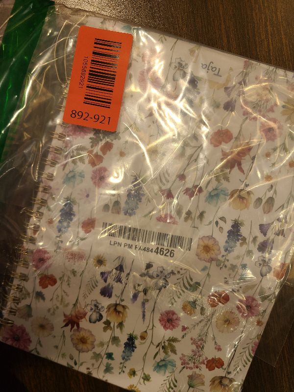 Photo 1 of 2026 Planner, Weekly and Monthly Calendar Planner for Women, Jan 2026 - Dec 2026, Hardcover Planning Agenda book with Tabs, Spiral Bound, Inner Pocket, Perfect for School Office Supplies, 6.3" x 8.5" - Wildflowers