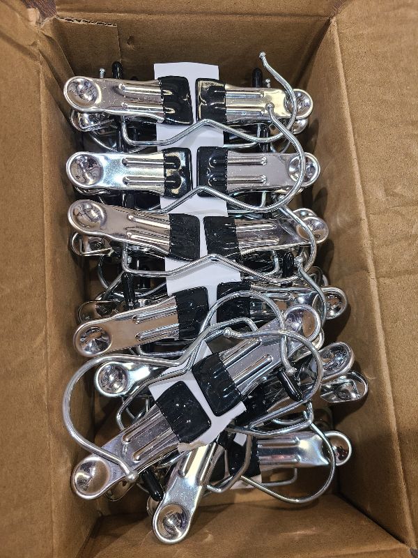Photo 1 of 24 Pack Hanger Clips, Multi Function Clip Hooks, Laundry Hanging Hooks Clips, Clothes Clips, Closet Hangers, Boot Clips, Sock Clips, Hat Clips, Glove Clips, Trouser Clips, Towel Pins