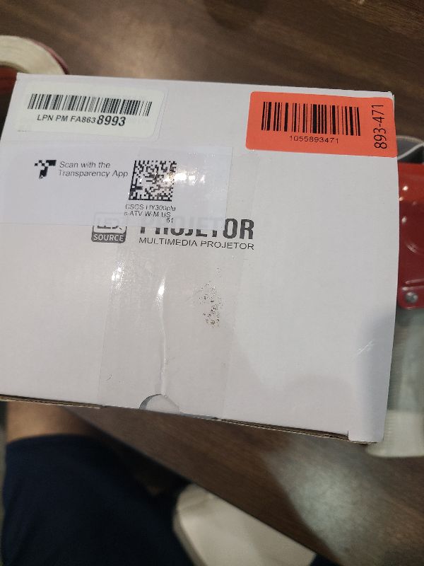 Photo 1 of ?Electric Focus?Magcubic Mini Projector 4K Support, Portable Projector with WiFi 6 and Bluetooth 5.4, Smart Proyector, 5W Soundbase Speaker, 180°Rotation for Home Theater