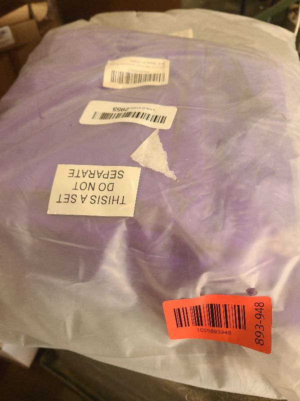 Photo 1 of 100 PCS Satin Chair Sashes Decorative Bow Satin Chair Sashes Ties Back Ribbon Bows Chairs Cover Band for Wedding Birthday Party Ceremony Reception Events Banquet Home Kitchen Decor(7 x108inch,Purple)