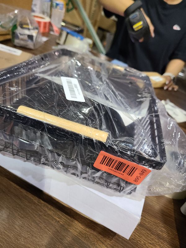 Photo 1 of 2 Tier Fruit Basket with 4 Banana Hangers and 1 hanging basket, Detachable Fruit Bowl for Kitchen Counter, Large Capacity Fruit Holder Stand Countertop Organizer for Bread Snack Produce Storage