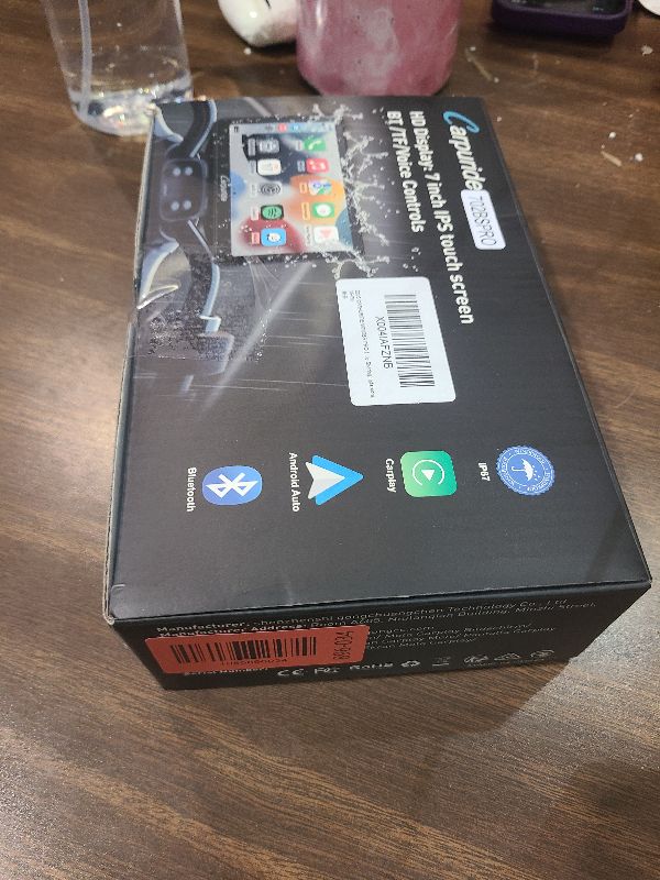 Photo 1 of 2025 CARPURIDE W702BS PRO for BMW Motorcycle CarPlay & Android Auto Dual Bluetooth, 7" Waterproof GPS Navigation Screen, Data Reading, Native Wonder, TPMS, Light Sensor, Music Sharing, Intercom,16-Pin