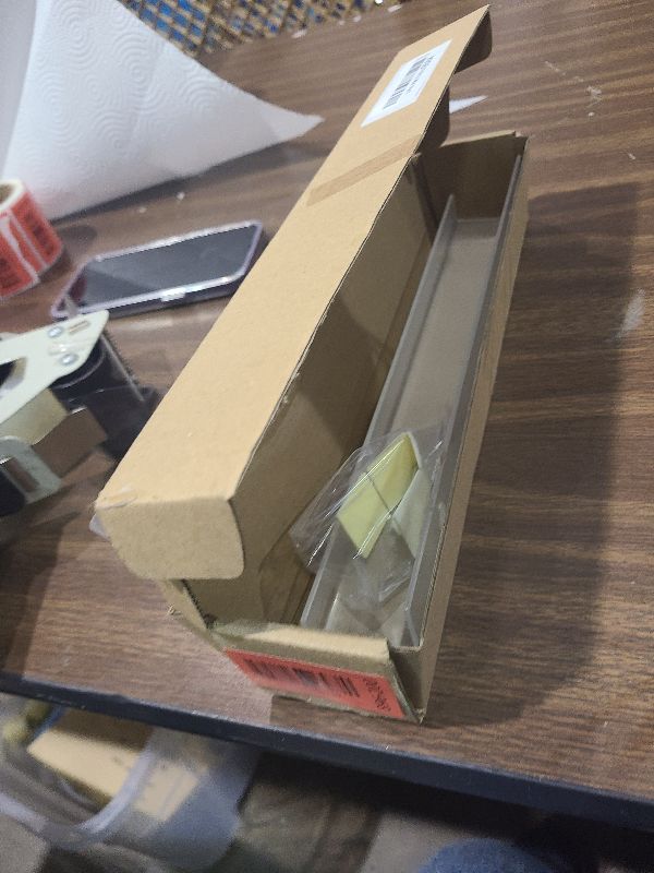 Photo 1 of 1 PCS 12 inch Vinyl Record Shelf Wall Mount, Clear Acrylic Album Record Holder Display, Bookshelf, Floating Wall Shelves