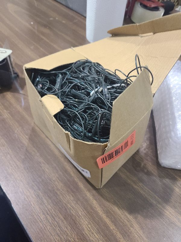 Photo 1 of 12ft x 5ft 360 LED Christmas Net Lights, 8 Modes Waterproof With Timer Low Voltage Connectable Mesh Lights for Trees, Bushes, Shurb, Garden, Outdoor Decoration(1 Pack, Green Wire, Multi-colored)