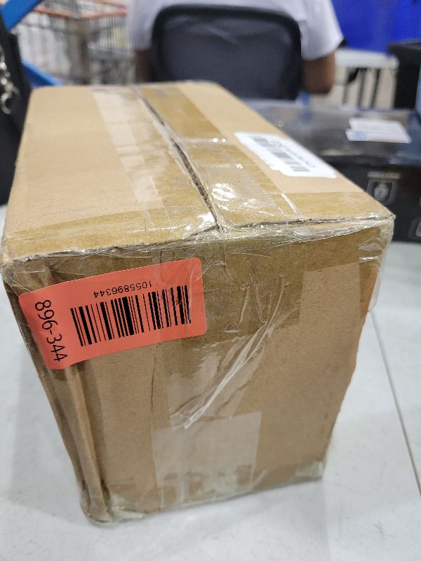 Photo 1 of 2 Pack Ceramic Qtip Holder Dispenser with Gold Lids, White Apothecary Jars Bathroom Vanity Organizer for Home Decor - Bathroom Canister for Cotton Swabs, Rounds, Balls, Makeup Sponges, Bath Salts