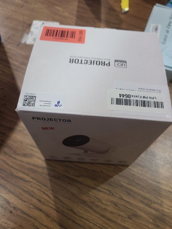 Photo 1 of [Electric Focus]Mini Portable Projector with 4K Support, Bluetooth 5.4 WIFI6, 5watt Sound Base Speaker, 260 ANSI, Android 11, 210° Rotation , Auto Keystone Correction Video Projector HY300 PLUS