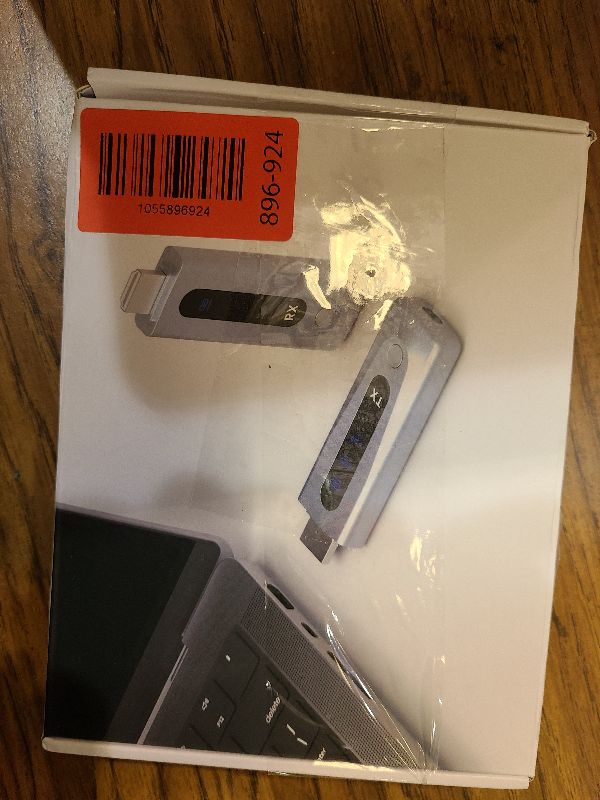 Photo 1 of 2025 Upgraded Wireless HDMI Transmitter and Receiver 328FT/100M, Plug & Play Portable 5G+2.4G Wireless HDMI Extender Kit for 4K Decode Input 1080P Output, for Audio to Monitor from Laptop/TV Box