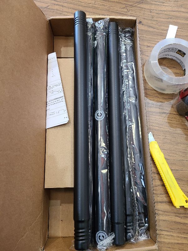 Photo 1 of 1” Diameter Curtain Rods Itself is 30 to144 inch 1 Pack Fit 30-142 inch, 66 to 120 inch Window with Heavy Duty Adjustable Rod Matte Black Curtain Splicing Metal Extra Long Curtain Rod for Windows