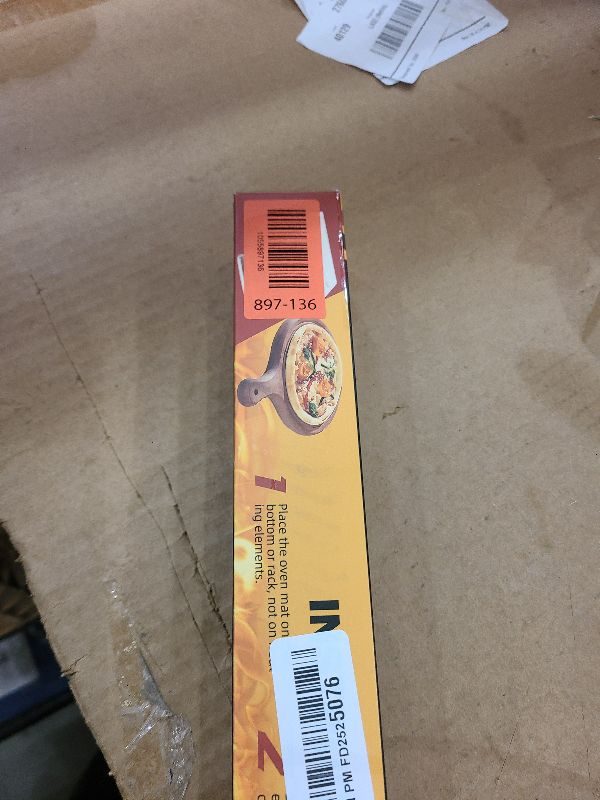 Photo 1 of 2 Pack Oven Liners for Bottom of Oven, 17"x25" Heavy Duty Non-Stick Oven Liner Mat, Reusable Heat Resistant Grill & Baking Mat, BPA/PFOA Free Roaster Liners, Fits Electric, Gas, Toaster Ovens (Black)