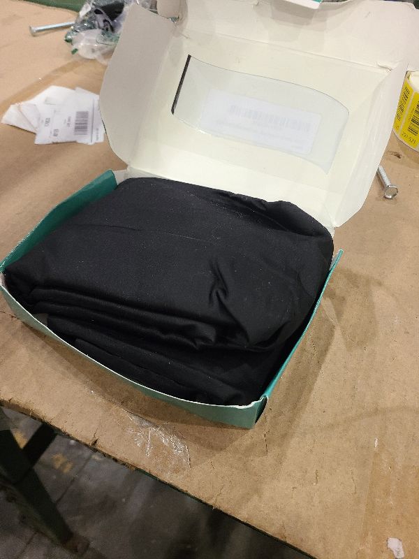 Photo 1 of 2 Pack Pillow Shams King Size 20x40 – 600 Thread Count 100% Organic Cotton Black Pillow Covers with 2 Inch Decorative Flange, Soft & Smooth Premium Hotel-Quality Pillowcases Set of 2