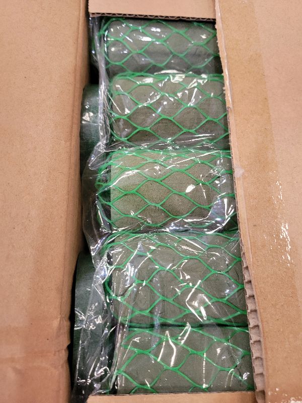 Photo 1 of 14 Pcs Floral Foam Garland 9.2ft Flower Sponge Blocks Kit, Absorption Flower Holder Arch Door Tabletop Flower Arrangement Material Floral Craft Wet Foam Blocks for Home Wedding Holiday Decoration