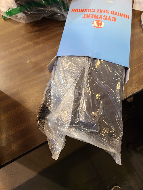 Photo 1 of 10000mAh Heated Seat Cushion Battery Operated - Foldable Portable USB Rechargeable Heating Seat Cushion for Office, Bleacher, Stadium,