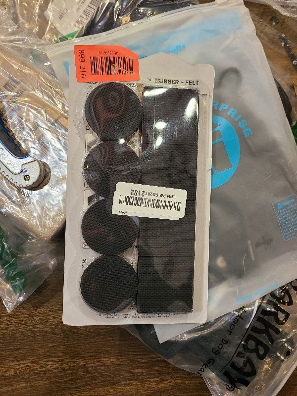 Photo 1 of 16 PCS 2" Non-Slip Furniture Pads X-Protector - Premium Furniture Grippers! Self-Adhesive Rubber Feet for Furniture Feet - Ideal Non-Skid Furniture Pads Floor Protectors to Keep Furniture in Place!