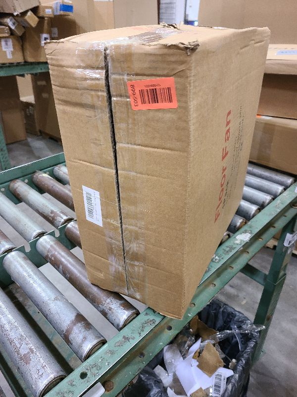 Photo 1 of 12" Battery Operated Floor Fan for Dewalt 20V Max Battery, Portable Fan with AC Adapter and USB Output, Metal Industrial High Velocity, Stepless Speed Cordless Fan for Jobsite Garage Camping Emergency