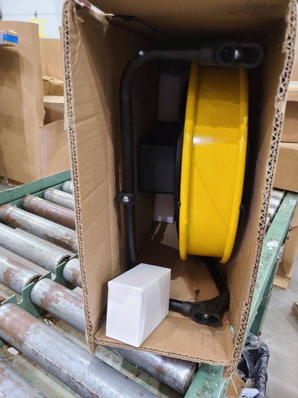 Photo 1 of 12" Battery Operated Floor Fan for Dewalt 20V Max Battery, Portable Fan with AC Adapter and USB Output, Metal Industrial High Velocity, Stepless Speed Cordless Fan for Jobsite Garage Camping Emergency