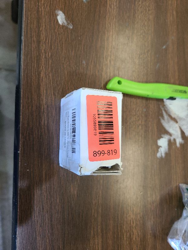 Photo 1 of 2 Pack Brass Mortise Door Cylinder Lock, 1 1/4" Inch Length Keyed Standard SC1 Keyway, Door Replacement Lock Cylinder with 2 Keys Suitable for Home and Commercial Use (Golden).