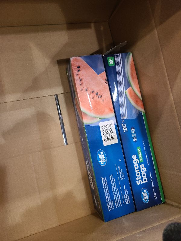 Photo 1 of 2 Gallon Storage Bags, Double Zipper Seal - 60 Count, Resealable Thick Plastic Food Storage Bags - Microwave-Safe, Zero BPA - Resealable Containers for Lunch, Snacks, Meals - 2 Boxes