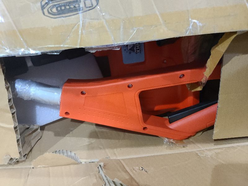 Photo 1 of 13" Cordless Snow Shovel, 2X 48V 600W Motor 4-Ah Battery Powered Snow Blower 8" Depth Electric Snow Shovel with Directional Plate Adjustable Front Handle (4-Ah Battery & Quick Charger Included) Red