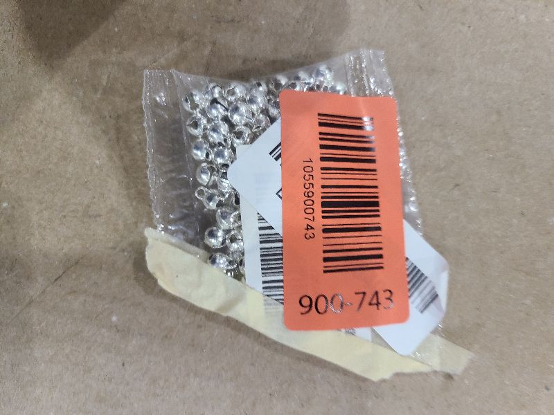 Photo 1 of 1/4-Inch Jingle Bell/Small Bell/Mini Bell DIY Bracelet Anklets Necklace Knitting/Jewelry Making, 100pcs, Silver