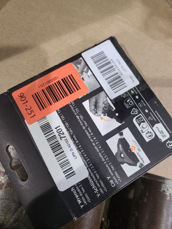 Photo 1 of 13 in 1 Y Wrench -Three-Way Wrench Interchangeable Allen, Hex, Torx, Flat and Crosshead screwdriver tool bits - Strong, Easy, Comfortable Bicycle Multitool Kit (TB-2622?