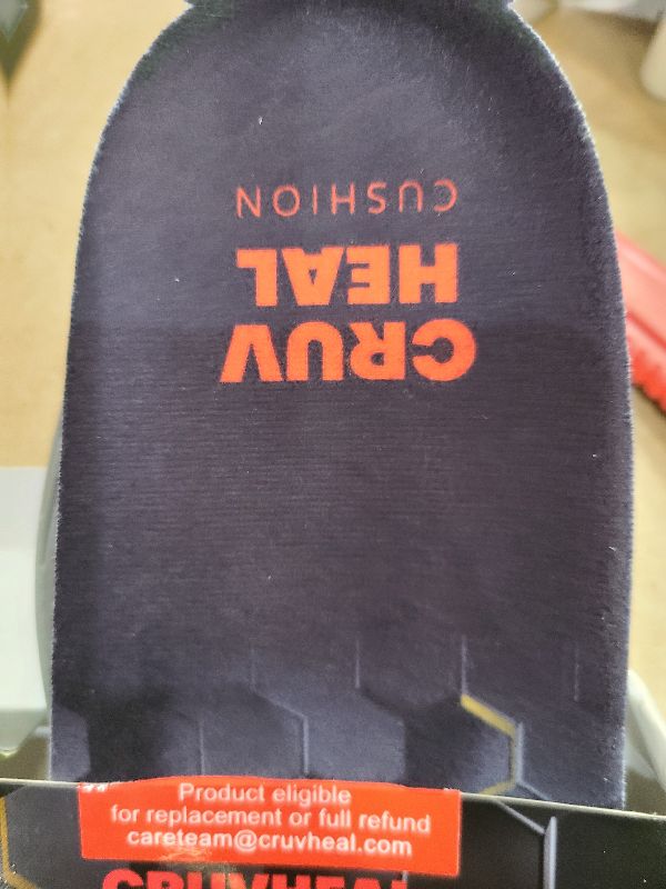 Photo 1 of (New) Work Comfort Orthotic Insoles - Anti Fatigue Shoe Insert Men Women - Low Arch Support - Shock Absorption - Foot Pain Relief - Work Boot Insoles (Black Hexagons, XS)