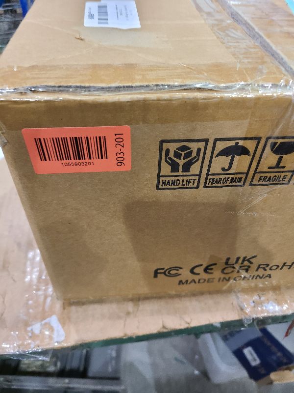 Photo 1 of 120W Stage Moving Head Light,RGBW Beam/Wash/Red Green Starry Sky Golden Strobe RGB Halo Effect Light,Sound-Active/DMX/Remote Control for Party Club Stage Show (1 Pack)