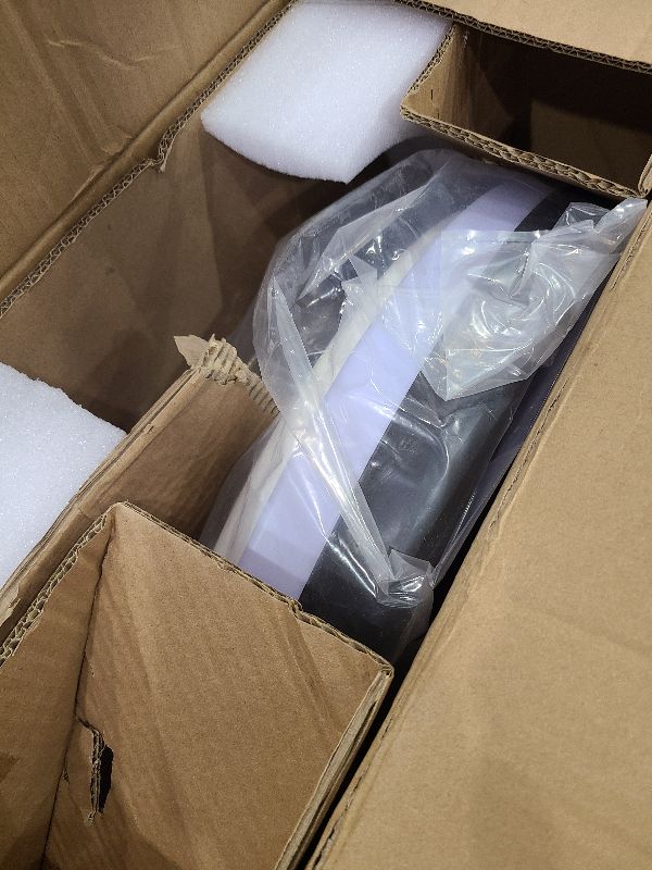 Photo 1 of 24" Bladeless Ceiling Fan with RGB Light Remote