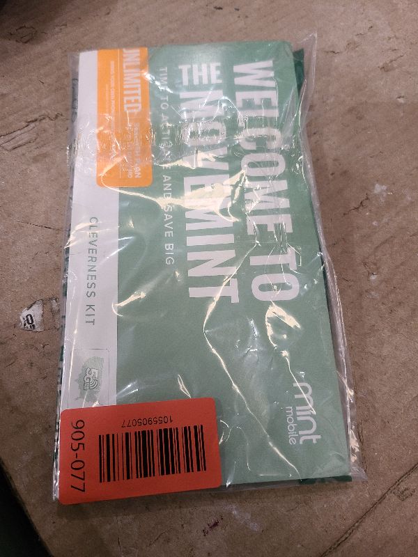 Photo 1 of $15/mo. Mint Mobile Phone Plan with 5GB of 5G-4G LTE Data + Unlimited Talk & Text for 3 Months (3-in-1 SIM Card)