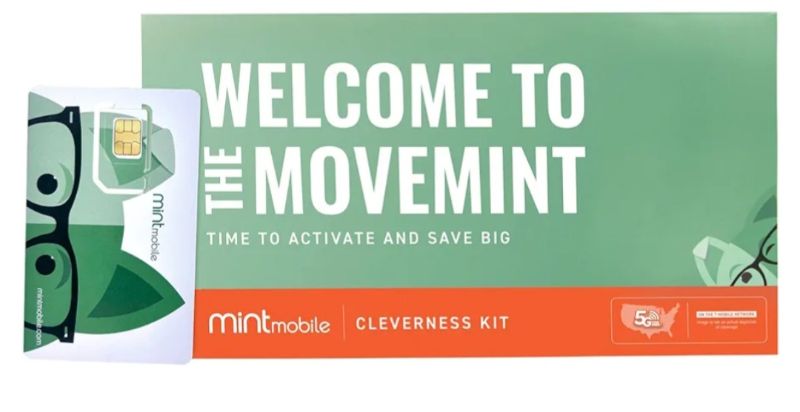 Photo 1 of $15/mo. Mint Mobile Phone Plan with 5GB of 5G-4G LTE Data + Unlimited Talk & Text for 3 Months (3-in-1 SIM Card)