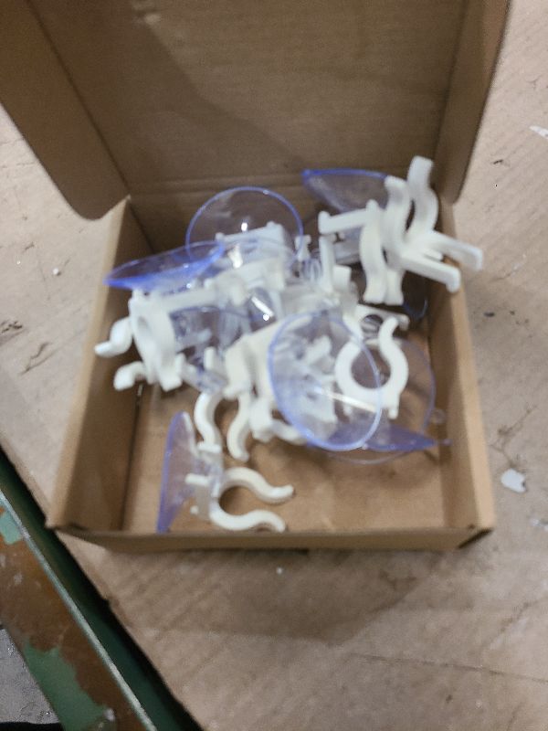 Photo 1 of 16 Pieces Window Candle Holder Clamps Candle Suction Cups Holder Suction Cups with Clamps for Christmas Party Candle Lamp