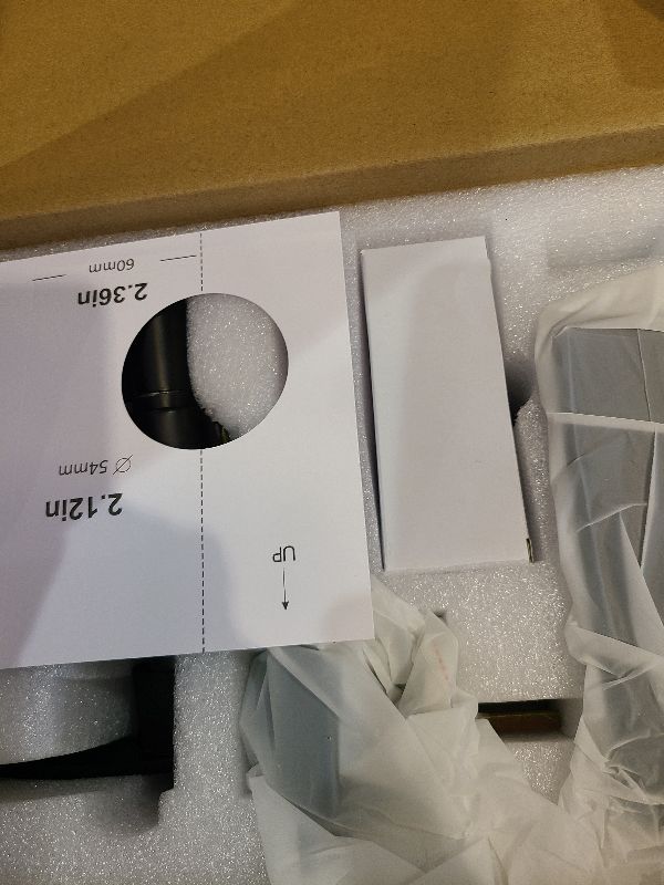 Photo 1 of Front Door Lock Set | One Key for Two Lock | Keyless Entry Door Lock Deadbolt with Handle Set | Lever Handle