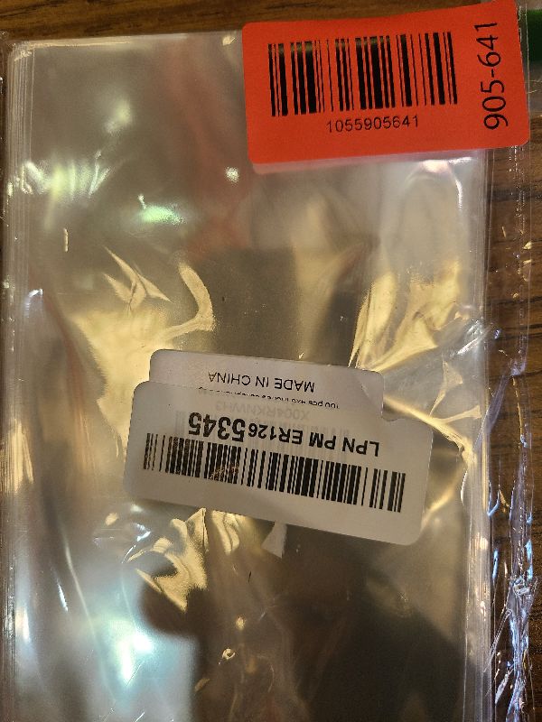 Photo 1 of 100 Pcs 4x6 Inch Clear Rice Krispie Treat Bags - Rice Kit Cakesicle Bags for Marshmallow, Macaron Pop, Candy, Apple Cookies, Cake Ore Pop Packaging (Individually Wrapped)