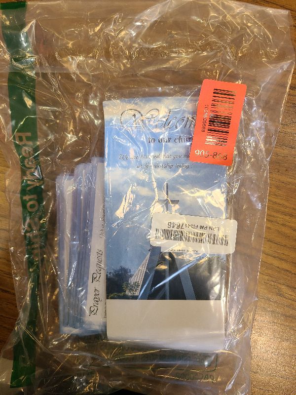 Photo 1 of 101 Pcs Church Visitor Cards Church welcome cards 1 Welcome to Our Church Sign and 100 Pcs 4 x 6 inch Prayer request cards Church connection for Church Greeting Praying (English)