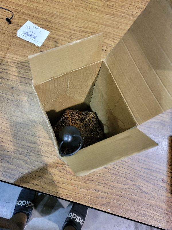 Photo 1 of 11.6inch Moroccan Lantern Lamp Decorative Candle Holders for Ramadan Decorations, Hanging, Outdoor Patio or Porch, Indoor Home Decor Gold