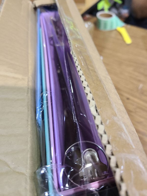 Photo 1 of 1.5 Inch Binders 3 Ring 4 Pack, PVC Free 1 1/2 View Binder (Fits 8.5" x 11" Letter Size Papers), Perfect for School & Office Supplies, Pastel Colors