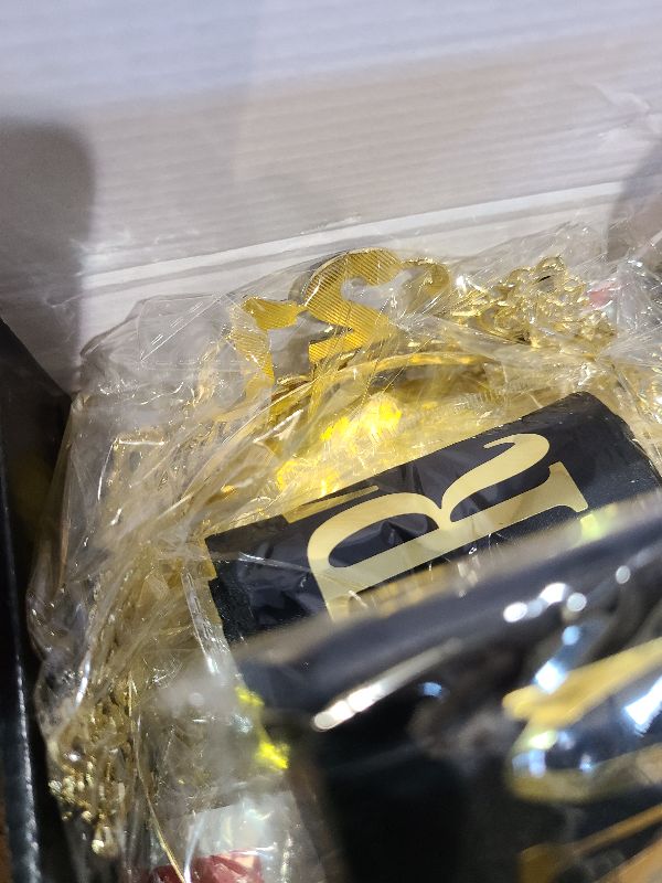 Photo 1 of 21st Birthday Gifts for Men Boys, 21st Birthday Decorations for Men, Party Decor Supplies Including King Crown & Sash & Balloons & Cake Topper & Candles