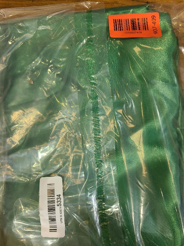 Photo 1 of 10 x 10 Feet Green Backdrop Curtain for Partie, Background Curtains for Photoshoot, Birthday, Wedding, Halloween, Thanksgiving, Christmas, New Year Party Decorations 5Ft x 10Ft, 2 Panels