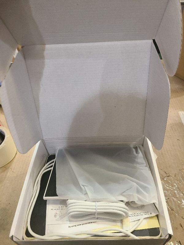 Photo 1 of (2 Packs) Security Camera Solar Panel, Solar Panel with Micro USB & USB-C Port for DC 5V Rechargeable Battery Camera, IP65 Waterproof Solar Charger with 9.8ft Cable, Adjustable Security Mount