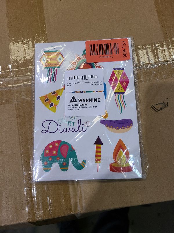 Photo 1 of 32 Sheets Happy Diwali Stickers, Diwali Stickers for Cards Box Envelope Seals Labels Decals Gifts, Deepavali Stickers Indian Festival of Lights Diwali Party Decoration Supplies