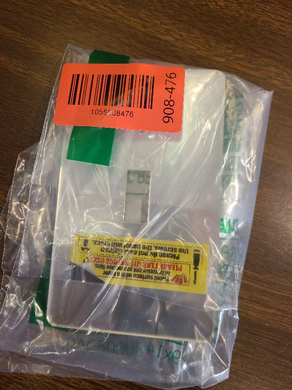 Photo 1 of 1 Pcs Mirror Light Switch Wall Plate Durable Switch Covers Acrylic Mirrored Decorative Wall Plates For Electrical Outlets Single Toggle