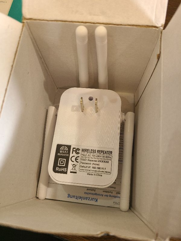 Photo 1 of 2025 WiFi Extenders Signal Booster for Home Long Range Up to 9800 sq. ft & 40 Devices, WiFi Extender Signal Booster, Internet Booster, Long Range WiFi Extender,Quick Setup-Medium