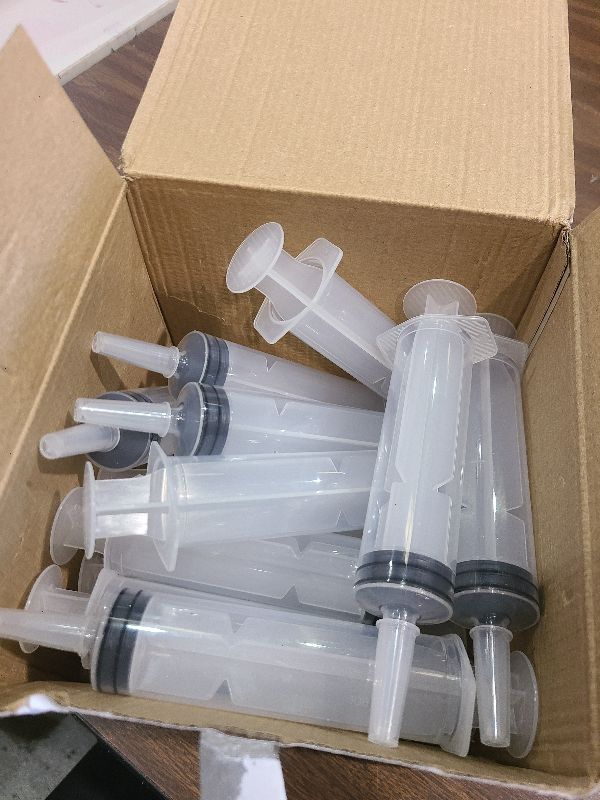 Photo 1 of 30 Pack Party Jello Shot Syringes - 2 oz Plastic Syringes for Jello Shots, Reusable for Halloween, Christmas, Thanksgiving Party Favors