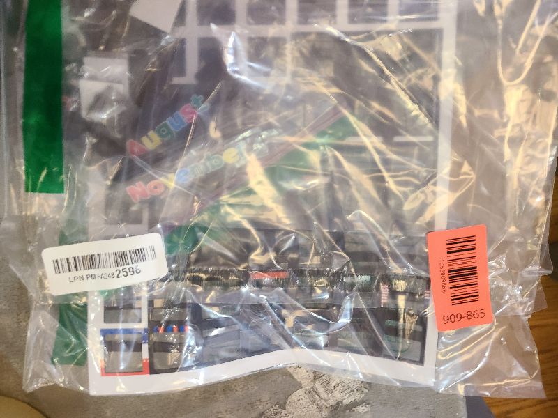 Photo 1 of 100Pcs Calendar Magnets Magnetic Calendar Numbers Month and Holiday Labels for Classroom Home Office School Supplies