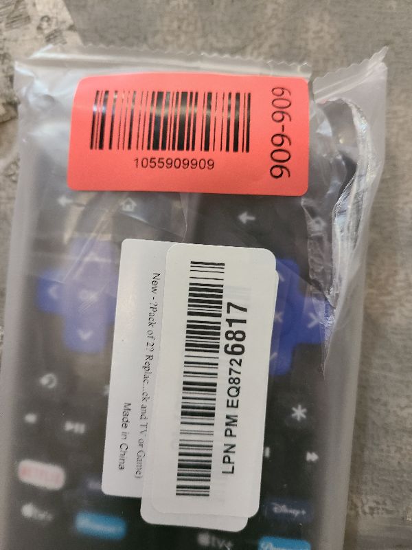 Photo 1 of ?Pack of 2? Replacement Remote for Roku Box,for Roku Express,for Roku Premiere,for Roku Player,for Roku1/2/3/4,(NOT for Stick and TV or Game)