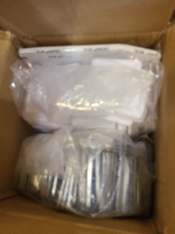 Photo 1 of 100 Set 2'' x 2'' Square Fridge Magnet Button Making Supplies for Badge Press Machine, DIY Square Photo Picture Magnet Button, Not Including Machine