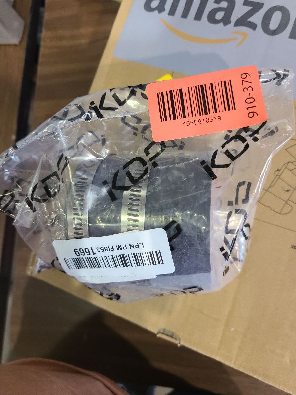 Photo 1 of 2.75" ID Straight Silicone Hose Coupler with 2 SS304 Worm Clamps, High Temp 4-Ply Reinforced 5MM Wall 3.0" Length(Qty 1) For Pipes Connecting Black