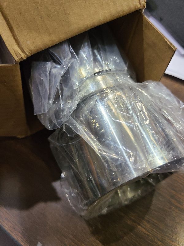 Photo 1 of 2 PCS Universal 2.25" ID 2.5" ID Exhaust Pipe Adapter Connector Reducer 304 Stainless Steel 2.25 Inch to 2.5 Inch 2 1/4” ID to 2 1/2” ID kit