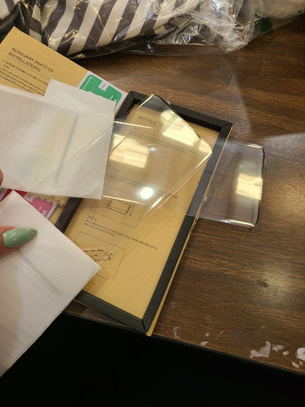 Photo 1 of 2 Pack Curved Tempered Glass Screen Protector Applicable for Samsung Galaxy S21 Ultra 5G 6.8inch + 2 Pack HD Camera Lens Protector, Support Fingerprint ID Friendly Tempered Glass Screen Protective