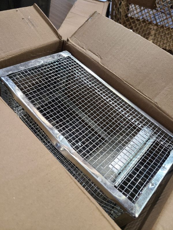 Photo 1 of 2 Pack Humane Rat Traps - Rodent Trap for Squirrel Mouse Mice, Live Rat Traps Catch and Release for Indoors and Outdoors-?10.6 * 5.5 * 4.7in?