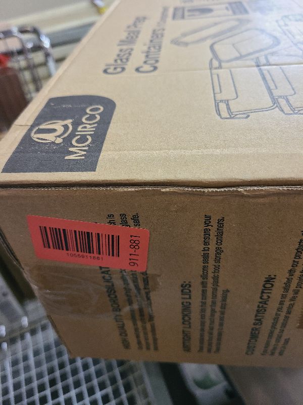 Photo 1 of [5-Packs, 30 Oz] Glass Meal Prep Containers with Snap Locking Lids Glass Food Containers,Airtight Lunch Container,Microwave, Oven, Freezer and Dishwasher